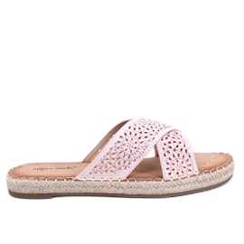 Bakou Rosa espadrilleflipflops för kvinnor