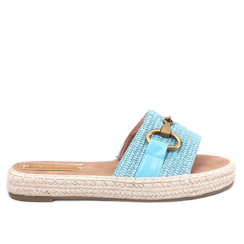 Maters espadrilleflipflops blå