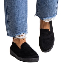 Mikaila svarta slip-on sneakers