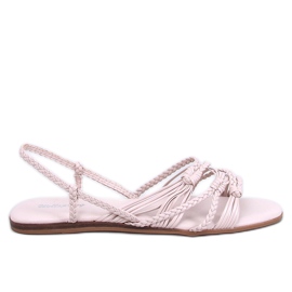 Limbe Beige sandaler i boho-stil