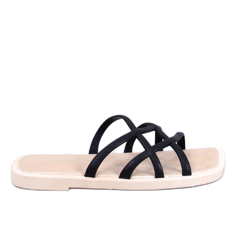 Gomis Svarta gummiflip-flops