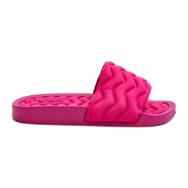 Lätt flip flops för damer för poolen Fuchsia Beliordia rosa