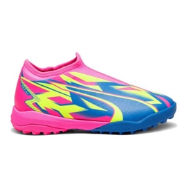 Puma Junior Ultra Match Ll Energy TT+ Mid skor 107556-01 rosa