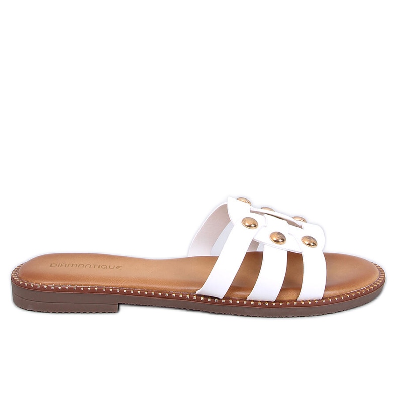 Losilla White flipflops för kvinnor vit