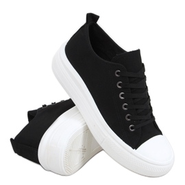 Ebbe Svarta damsneakers