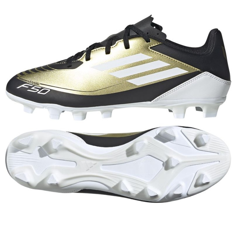 Adidas F50 Club Messi FxG M IG9331 skor gyllene