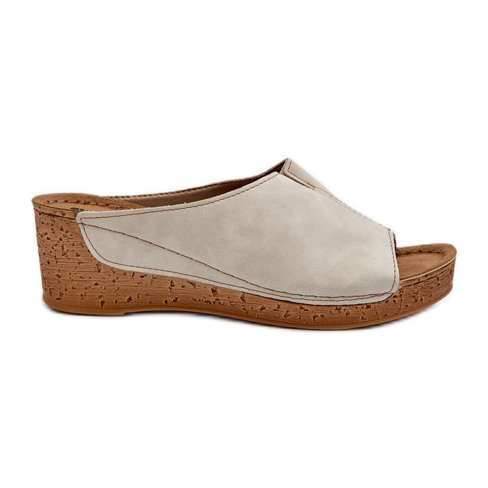 Bekväma flip-flops för kvinnor Inblu NG000002 Beige