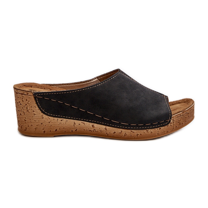 Bekväma flip-flops för kvinnor Inblu NG000002 Svart