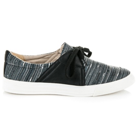 Kylie Sneakers med etniskt mönster svart