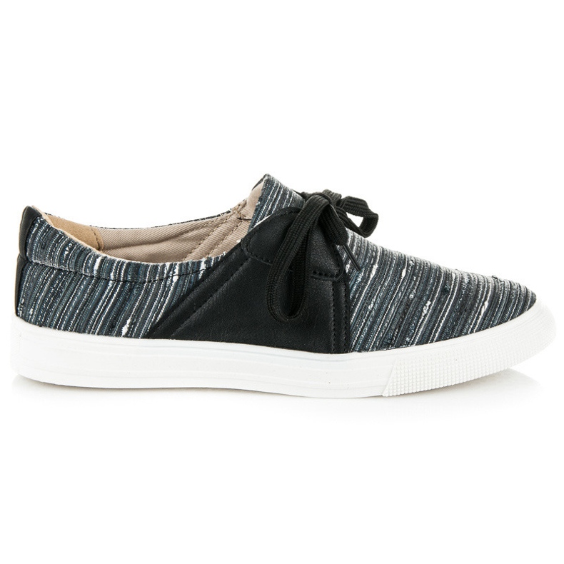 Kylie Sneakers med etniskt mönster svart