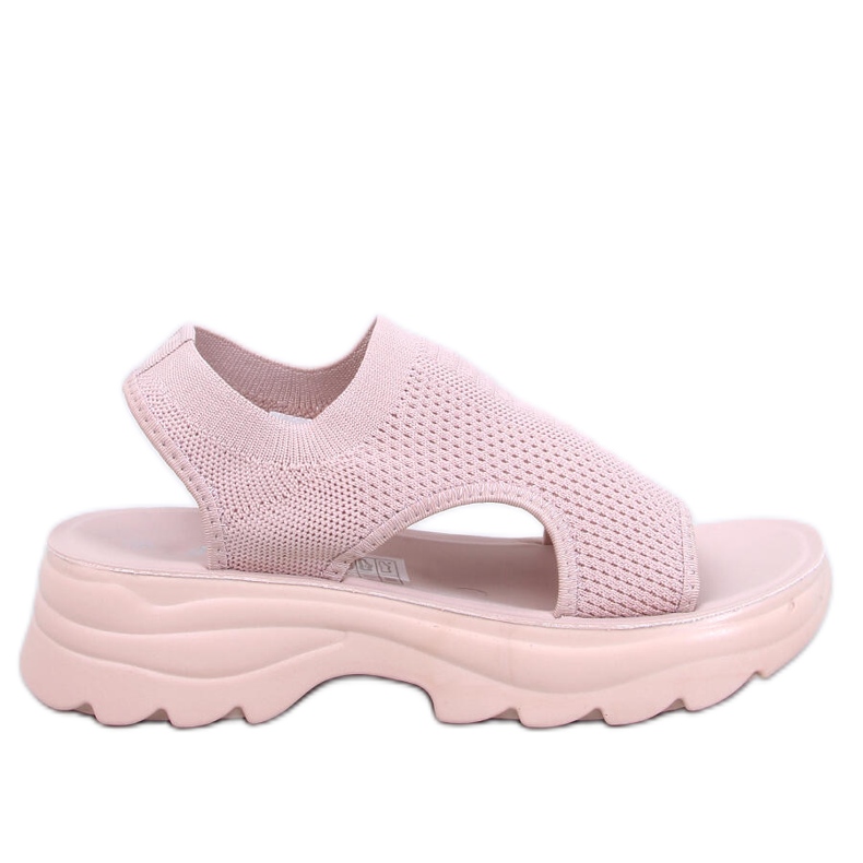 Nicai Pink sandaler med sportsula rosa