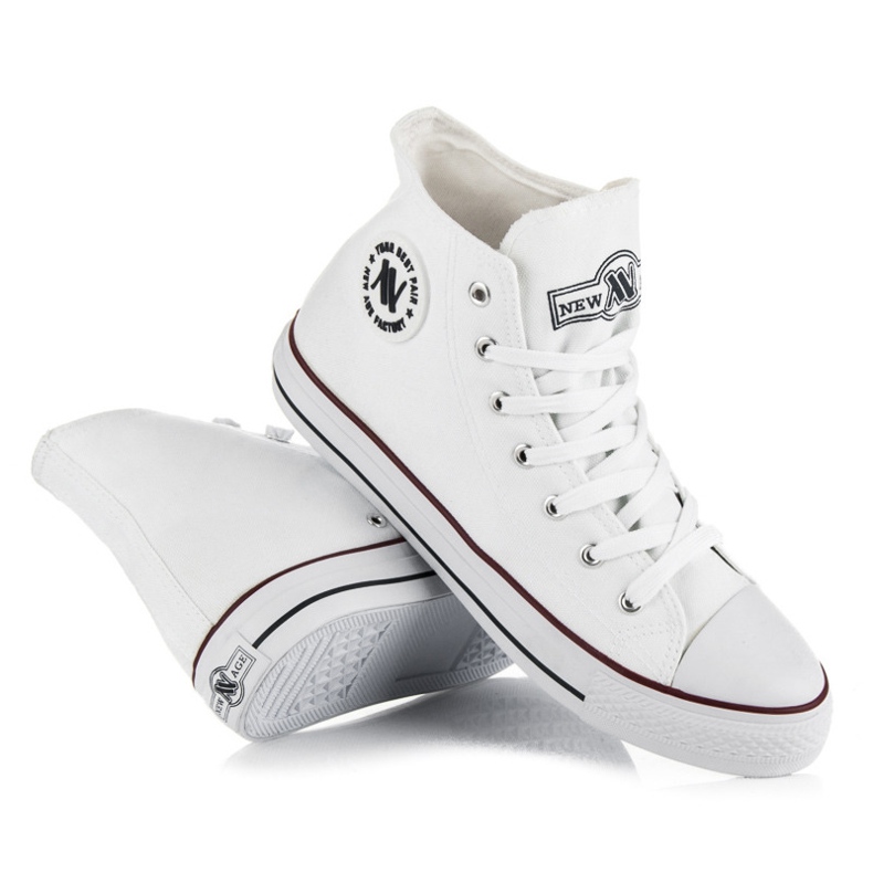 New Age High Sneakers vit