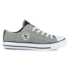 New Age sneakers vit svart