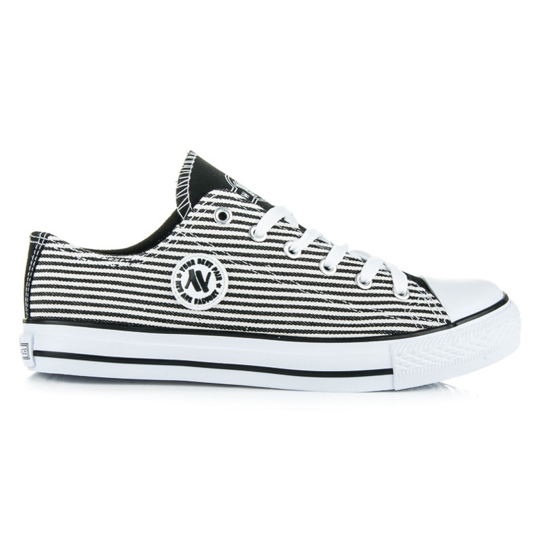 New Age sneakers vit svart