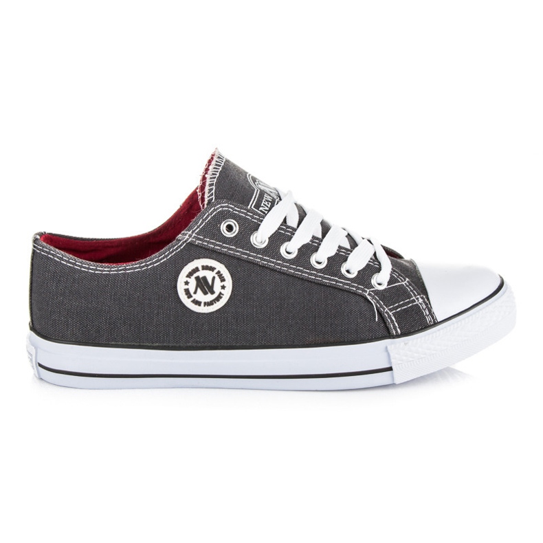 New Age Herrålders-sneakers för män grå