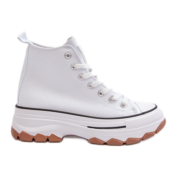 Sneakers med hög plattform för kvinnor Vita Valvia