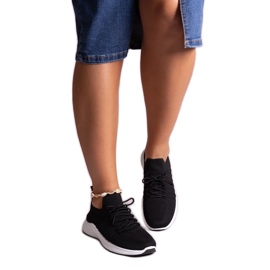 Svarta Muaza sport sneakers