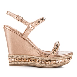 Comer Kilsandaler med strålar rosa