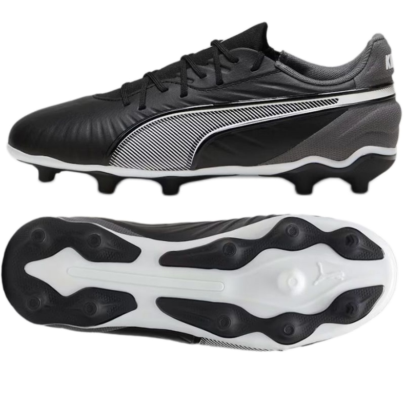 Puma King Match FG/AG 108048-01 fotbollsskor svart