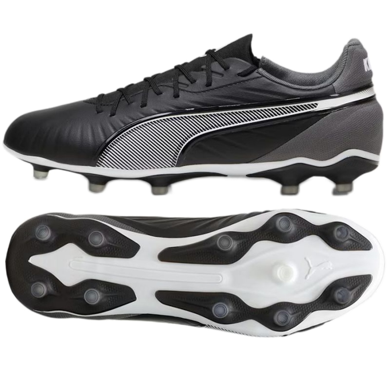Puma King Match FG/AG 107863-01 fotbollsskor svart