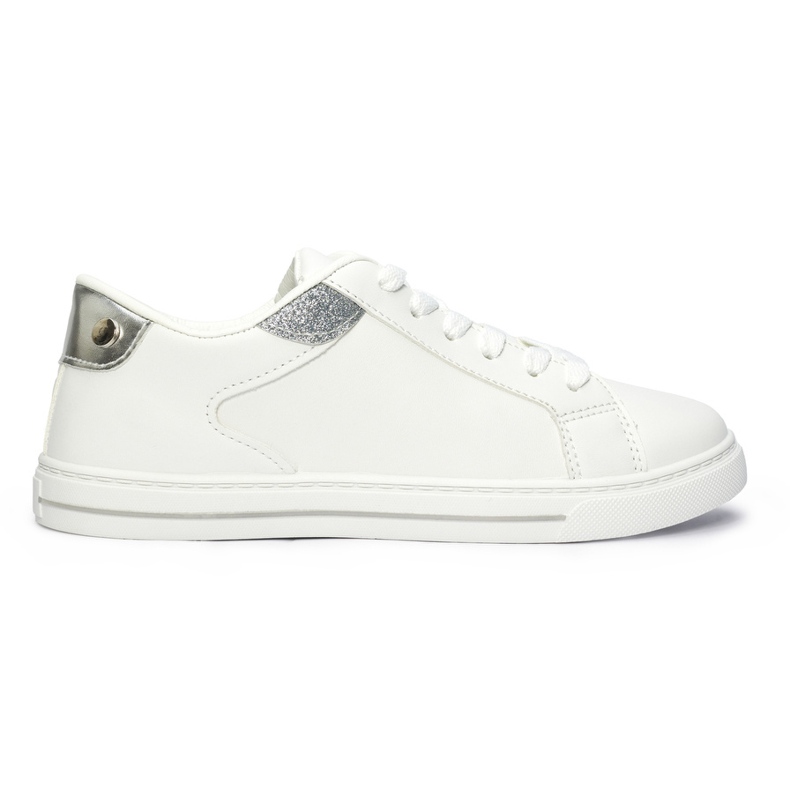 Klassiska sportskor för kvinnor vit