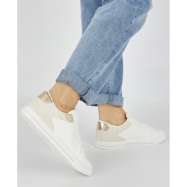 Klassiska sportskor för kvinnor vit