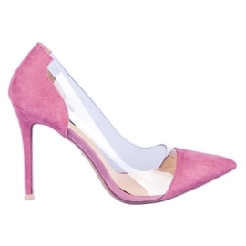 Vices Genomskinliga stift rosa