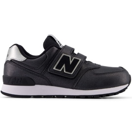 New Balance sneakers med kardborreknäppning PV574FM svart