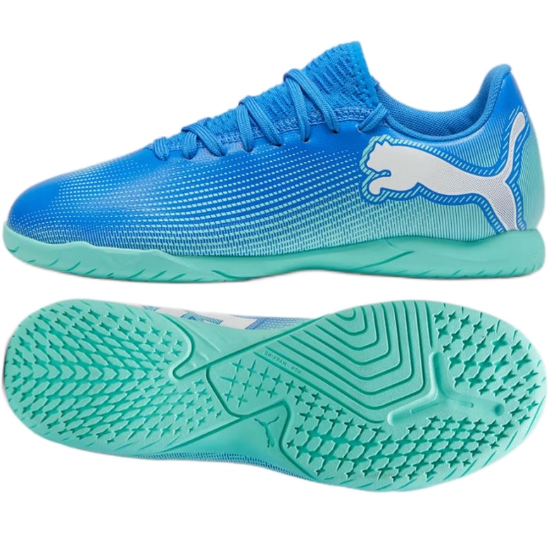 Adidas Puma Future 7 Play It-skor 107952 01 blå