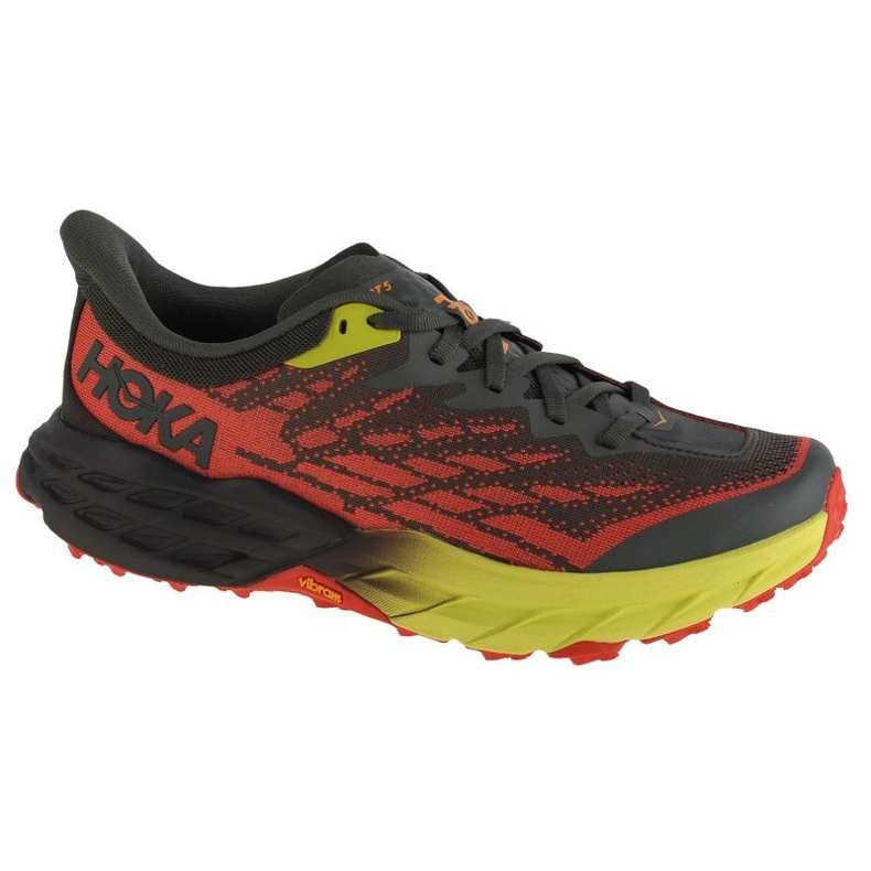 Hoka Speedgoat 5 Wide skor 1123159-TFST grön