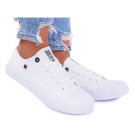 Dam Klassiska låga sneakers Big Star AA274010 Vit