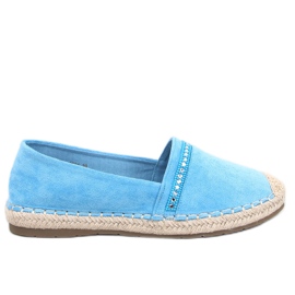Etance Blue espadrillor för kvinnor blå