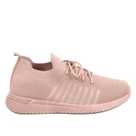 Sharpe Khaki sock sportskor beige