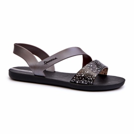 Damsandaler 82429 Ipanema Vibe Sandal Fem Svart och Silver