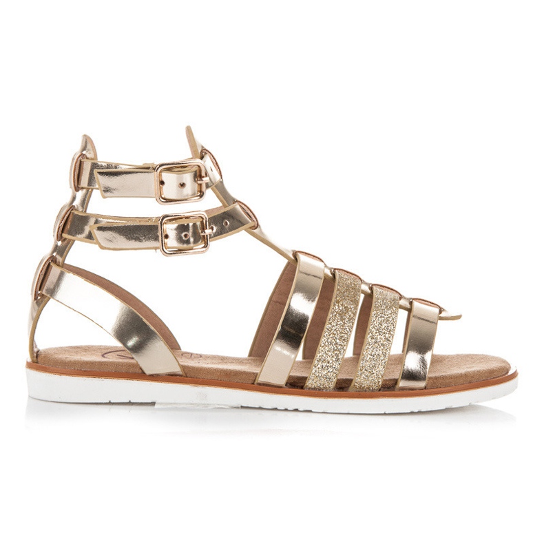 Kylie Romerska sandaler gul