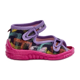 Lemigo Barntofflor Nel 310-06 Gokids Multicolor purpur