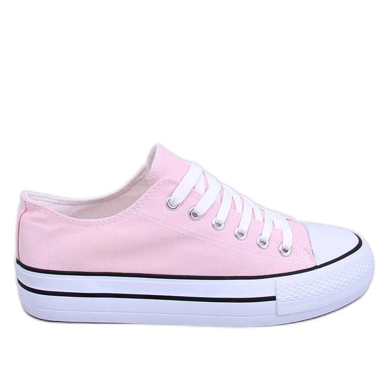 Klassiska damsneakers Fargis Pink rosa