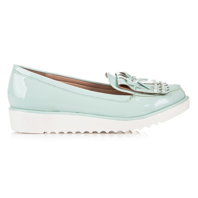 Mintlackerade VICES skor grön