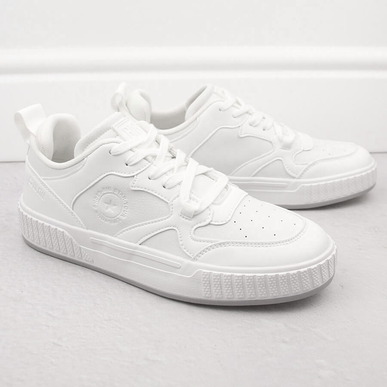 Vita sportskor för män Big Star OO174003