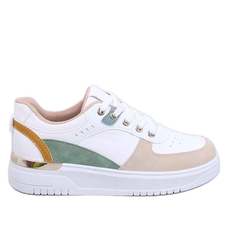 Asker Apricot damsneakers vit