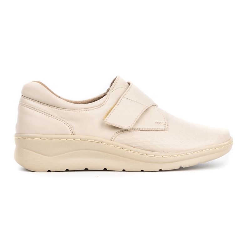 WASAK Skinnsneakers dam 0539W, kräm beige