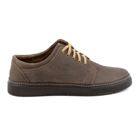 Joker Herrskor i läder 894J oliv grön