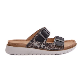 Bekväma flip-flops för damer med spännen Inblu CN000033 Marinblå