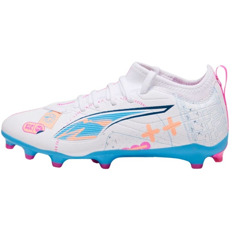 Puma Ultra 5 Match Vol. Up FG/AG 108065 01 fotbollsskor vit