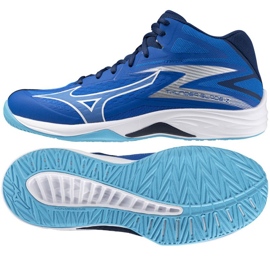 Mizuno Thunder Blade Z Mid M V1GA237501 volleybollskor blå