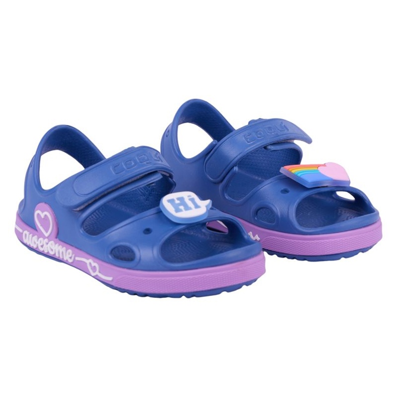 Coqui Yogi sandaler 92800617418 blå