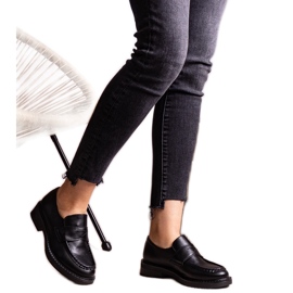 Svarta eleganta Élodie loafers