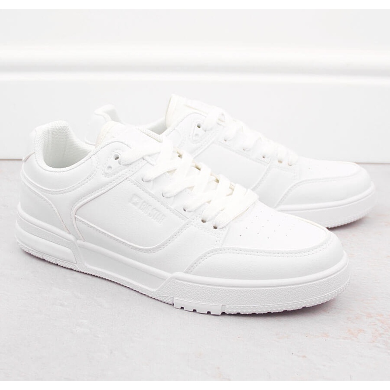 Svarta sportskor för män Big Star OO174671 vit