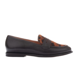 Marco Shoes Lorenzo Pony loafers svart