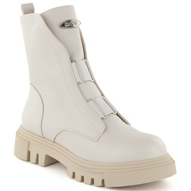 Beige dam ankelboots Jezzi RMR2150-19